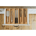 thumbnail image 1 of Better Homes & Gardens Bamboo Long Drawer Organizer, 12 x 3.14 x 1.96inch, Natural Bamboo Color, 1 of 4