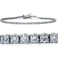 thumbnail image 1 of 2.00Ct Diamond Tennis Bracelet 14K White Gold 7 Inches, 1 of 1