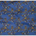 thumbnail image 4 of oneOone Coton Bio Popeline Sergé Feuilles & Imprimé Floral BTY 42 Pouces de Large, 4 of 4
