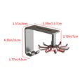 thumbnail image 3 of HOARBOEG Utensils Hanging Rack Kitchen Utensil Hooks 360 Rotating Wall Mounted Kitchen Wall Organizer For Brush Pots Gloves Spoons 10ML, 3 of 5