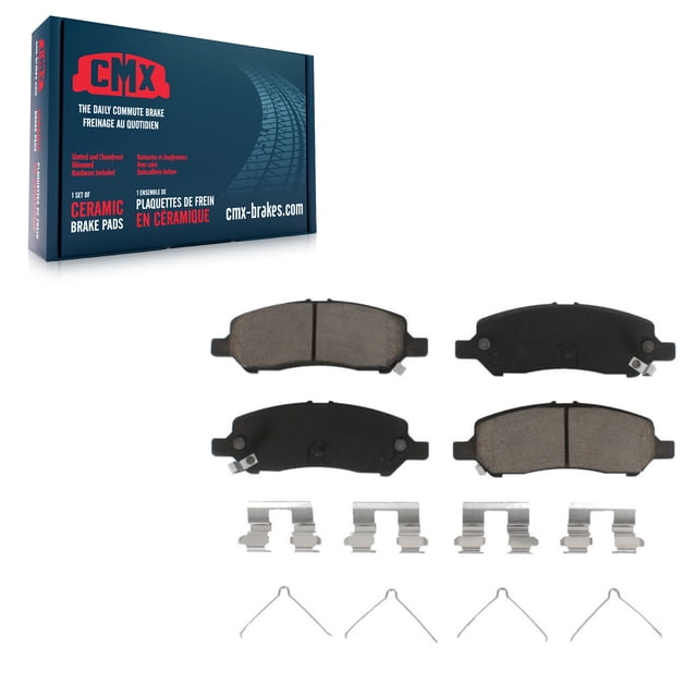 CMX Rear Ceramic Disc Brake Pads CMX-D1647 for Car 2013-2016 Dodge Dart