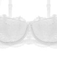 thumbnail image 4 of Womens French Sexy Gathering Large Size Bra Set Ultra-thin Big Breasts Shows Small Collection, 4 of 8