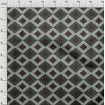 thumbnail image 3 of oneOone Cotton Poplin Fabric Argyle Ikat Print Sewing Fabric BTY 56 Inch Wide, 3 of 4