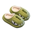 thumbnail image 1 of Girl's Slippers Ohufall Winter Children Add Plush Non-slip Keep Warm Home Slippers, 1 of 2