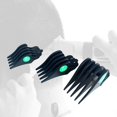 thumbnail image 3 of TISHITA 3 Pcs Peignes de Limite de Cheveux 32mm 38mm 51mm Protection de Coupe Noir, 3 of 8