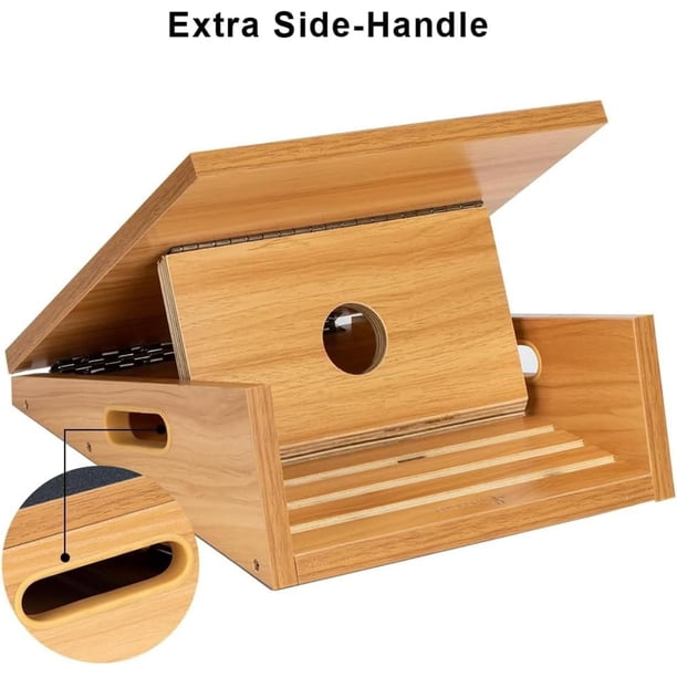 Planche équilibre Et Inclinée 2 En 1 – Bois, 5 Angles, Bandes TPE – Étirement Mollets, équilibre, Musculation – Pliable, 150 Kg