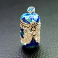 thumbnail image 2 of Tachiuwa Hollow Out Enamel Locket Perfume Oil Diffuser Pendant for Necklace Keyring 1 1, 2 of 9