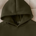 thumbnail image 4 of Long Sleeve Top, Comfortable Hooded Set with Elastic Waist Pants for Kids, 4 of 7