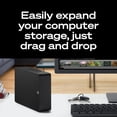 thumbnail image 3 of Seagate Expansion Desktop 8TB External Hard Drive HDD - USB 3.0, with Rescue Data Recovery Services (STKR8000400), 3 of 10