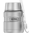 thumbnail image 1 of Thermos Stainless King Vacuum Insulated Food Jar with Spoon, 16oz, Silver, 1 of 9