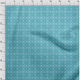 thumbnail image 4 of oneOone Polyester Spandex Turquoise Blue Fabric African Sewing Material Print Fabric By The Yard 56 Inch Wide, 4 of 4