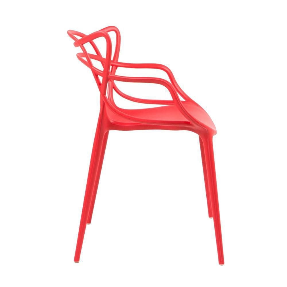 Heavenly Collection Fauteuil en Plastique Rouge