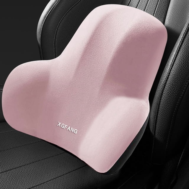 LSLJS Car Memory Foam Lumbar Cushion Protective Lumbar Back Cushion Lumbar Cushion Car Cushion, Home Accessories