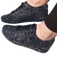 thumbnail image 3 of Kcodviy Chaussures Décontractées pour Femmes à Paillettes, Bout Rond, à Lacets, Confortables, Plates, à Enfiler, pour l'Hiver, Chaussures Décontractées, 3 of 6