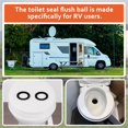 thumbnail image 2 of LAICAIW RV Toilet Seal Kit Perfect Replacing 385311658 RV Toilet Flush Seal for RV 300/310/320 RV Toilet Parts Solve The Leakage Problem, 2 Sets, 2 of 7