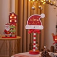 thumbnail image 2 of Christmas Window Lights Christmas Sign Decoration Lights, Wooden Christmas Holiday Windows, Desktop Mood Led Lights, Christmas Tree/Dining Table/Living Room/Bedroom/Terrace, 2 of 2