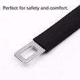 thumbnail image 2 of Universal Vehicle Seat Belt Extension Buckle Clip Replacement Belts Extender Strap Tension Adjuster Upgrade Accessories Grey, 2 of 9