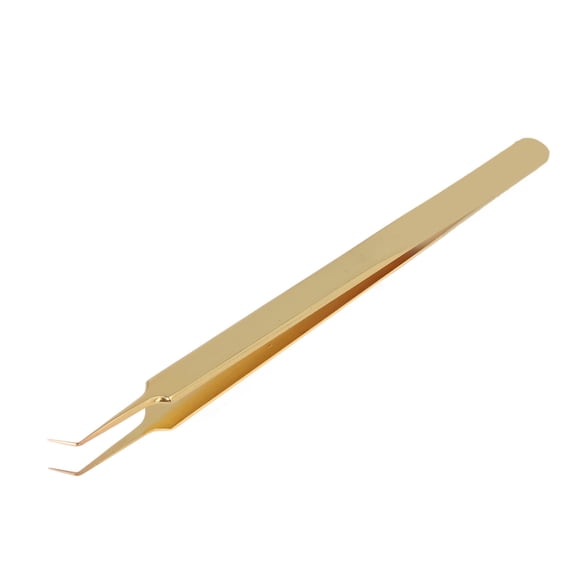 Tweezers, Alloy Steel Antimagnetic Simple Operation High Strength Repair Tweezers For Working Straight,Curved