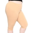 thumbnail image 1 of Stretch Is Comfort Women's Plus Size Knee Length Leggings| Adult X-Large - 7x, 1 of 5