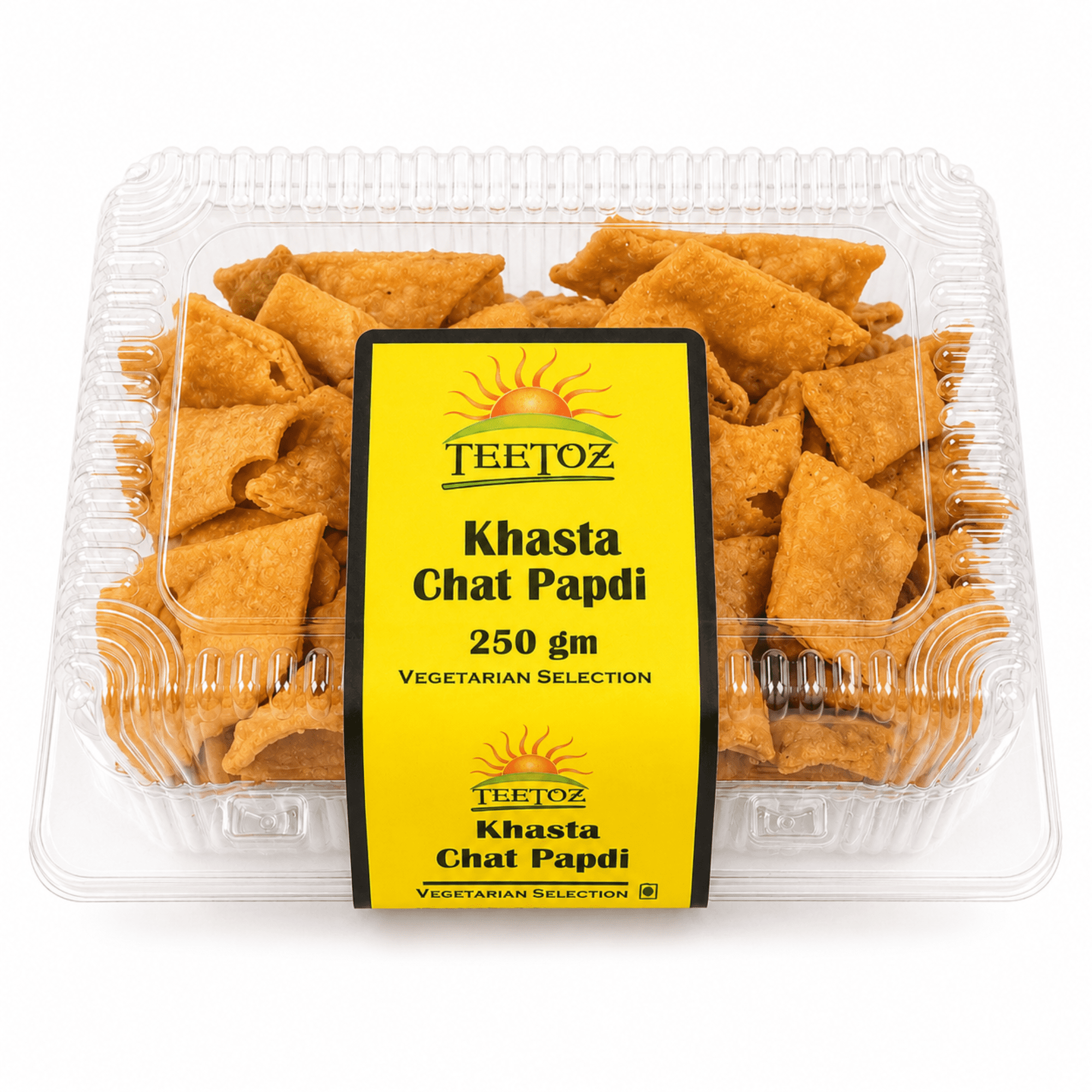 Teetoz Khasta Chat Papdi – Crispy & Crunchy Traditional Snack, 250g