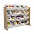 thumbnail image 3 of Humble Crew Tot Tutors SuperSized Toy Storage Organizer with 16 Storage Bins, Grey, 3 of 5