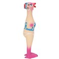 thumbnail image 1 of Squeaky Dog Toys, Elastic Squeaky Chicken Dog Toys Easy To Clean Hand Painted Safe Bite Resistant  For Dogs Pirate Chicken,OK Chicken,Chef Chicken,Flying Chicken, 1 of 8