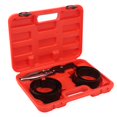 thumbnail image 3 of Engine Piston Ring Repair Tools Kit, Universal Fit Wear Resistant Piston Ring Compressor Set Ratcheting Lock  6 Band Size  For Car Maintenance, 3 of 8