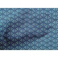 thumbnail image 5 of oneOone Tissu Popeline de Coton Imprimé Géométrique Triangle BTY 56 Pouces de Large, 5 of 5