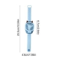 thumbnail image 3 of Mini Portable Wrist Fan. Desktop Or Handheld Two Purpose USB Charging Fan Detachable Wristband With Three Gear Of Wind Speed And Colored Lights, 3 of 6