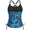thumbnail image 3 of ORUYROP Haut de Tankini pour Femmes Seulement Hauts de Maillot de Bain Tankini Sans Bas, 3 of 6