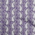 thumbnail image 1 of oneOone Viscose Jersey Purple Fabric Block Craft Projects Decor Fabric Printed By The Yard 60 Inch Wide-TY, 1 of 5