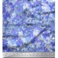 thumbnail image 1 of Soimoi Rayon Fabric Flower Watercolor Print Sewing Fabric Yard 56 Inch Wide, 1 of 3
