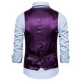 thumbnail image 4 of Gilet de Costume Formel Automne Hiver pour Hommes, 4 of 8