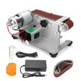 thumbnail image 1 of Mini Electric Belt Sander DIY Polishing Grinding Machine Multifunctional Grinder Belt Sander Cutter Edges Sharpene ,Wide Use, 1 of 6