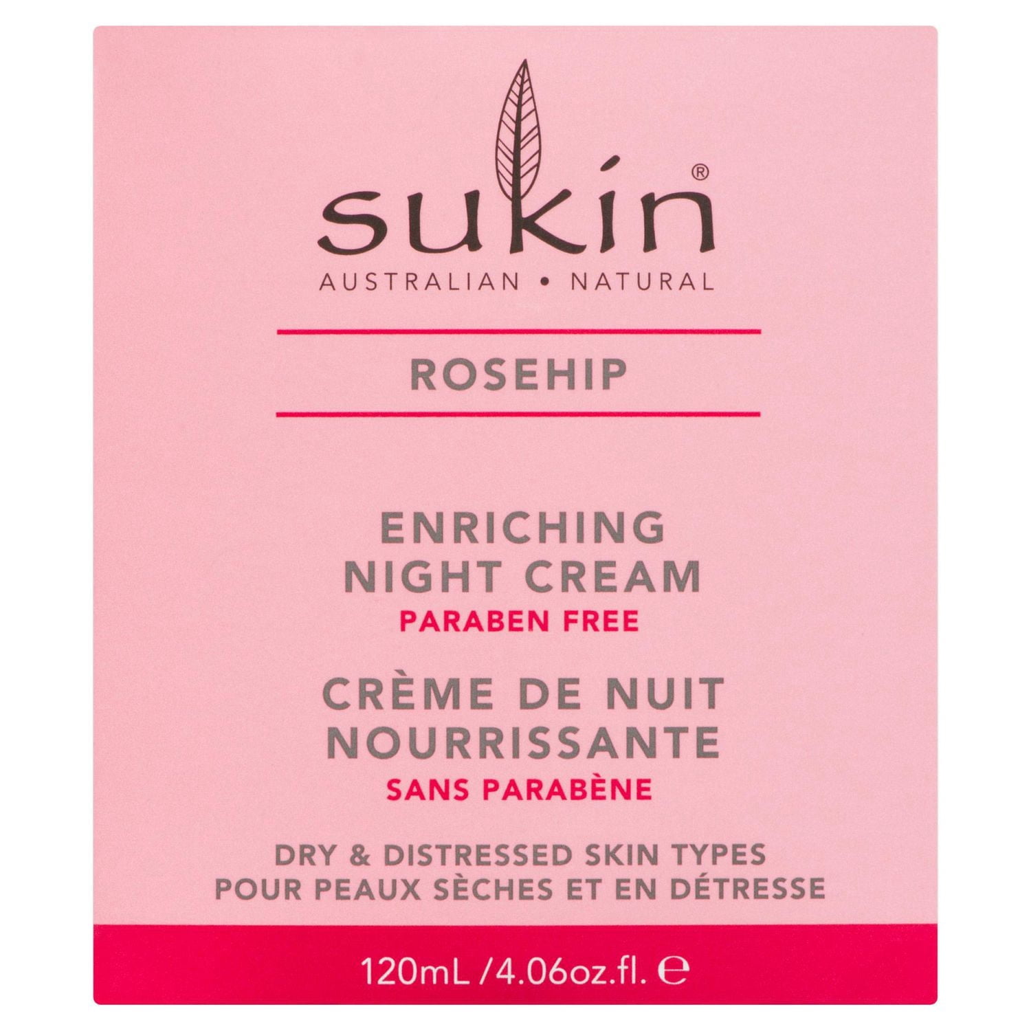 Sukin Crème de Nuit à la Rose Musquée