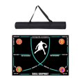 thumbnail image 3 of DYNWAVECA Tapis de Jeu de Pieds de Basketball Tapis de Dribble de Basketball Poignée Antidérapante Entraîneur de Dribble Intérieur Tapis de Pas de Basketball Ligne Bleue, 3 of 10