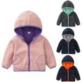 thumbnail image 1 of Fashionable And Soft Polar Fleece Jacket For Boys And Girls With Hood And Hidden Pockets, 1 of 8