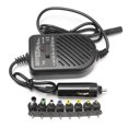 thumbnail image 2 of Chargeur Universel pour Ordinateur Portable et Voiture 80 W - 12 V avec 8 Prises Détachables, Tension Réglable, 2 of 6