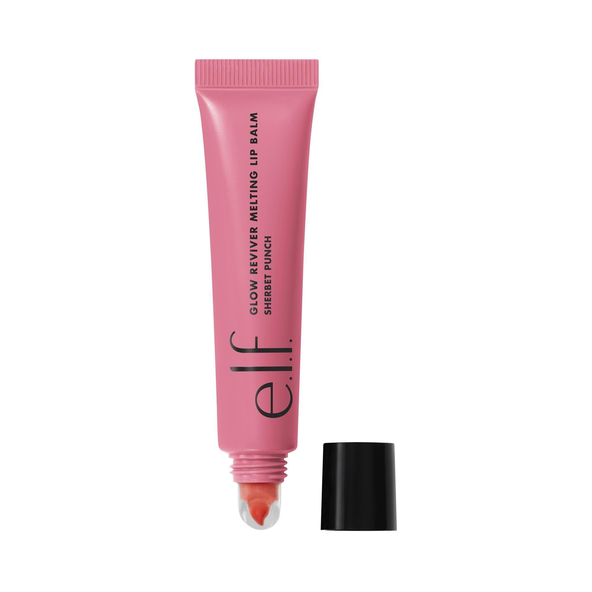 e.l.f. Cosmetics Glow Reviver Melting Lip Balm, Sherbert Punch, 15 g
