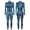 Blue, variant on HJYCHN Womens Jumpsuit Carnival Long Sleeve Piece Jumpsuit Outfit with Headband Jumpsuits for Women S