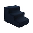 thumbnail image 2 of GROWTH TANK Cat Ramp Dog Stairs Ladder Lightweight Puppy Stairs Soft and Comfortable Machine S 3 Step Dark BLue, 2 of 9