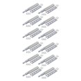 thumbnail image 2 of Wweixi Capuchons Argentés à Pousser pour Porte, Faciles à Installer, Applications Larges de Qualité Supérieure, Acier Inoxydable, Ensemble de 2, 2 of 6