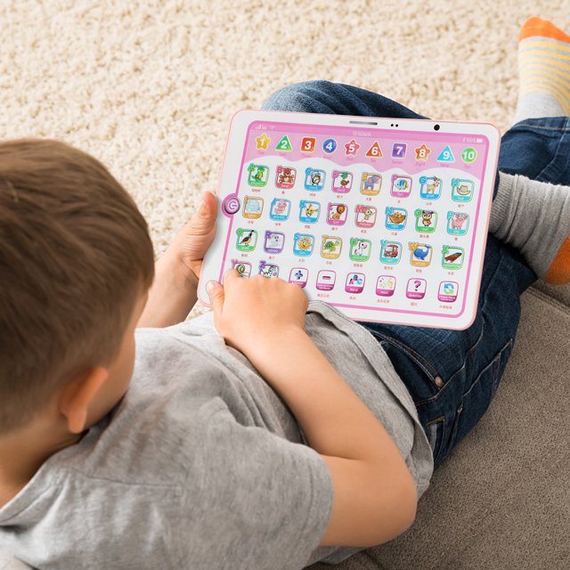 Toys for 2-3 Year Old Boys Kids Tablet Boys Learning Tablet PC, Numbers, Math, Early Development Interactive Electronic Toy Christmas Gifts Baby Toys For Boys And Girls Toys on Clearance