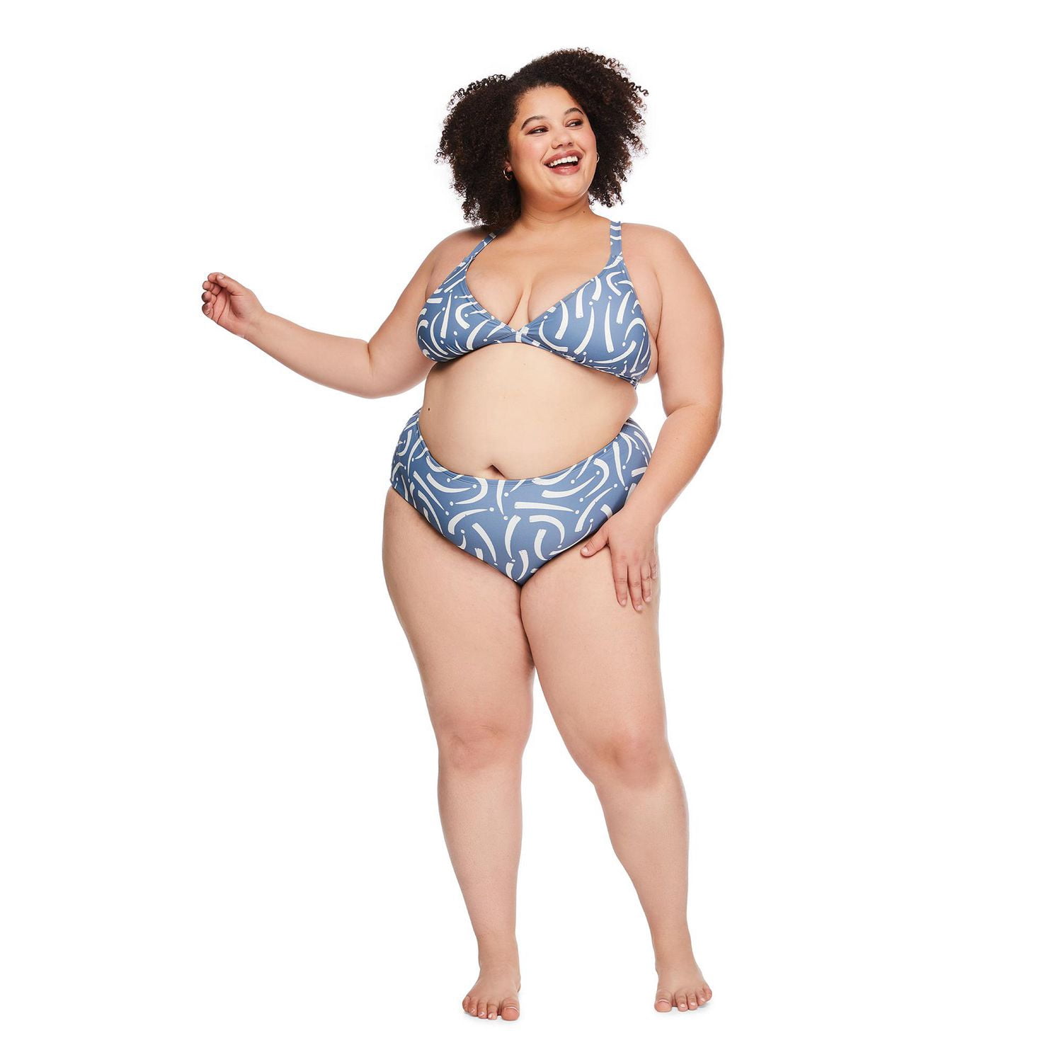 Culotte de bikini taille haute George Plus pour femmes