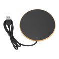 thumbnail image 2 of USB Candle Warmer, Candle Warmer Plate Tempered Glass  For  Office For Home For Travelling Gold, 2 of 8