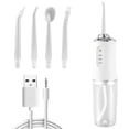 thumbnail image 1 of Hydropulseur Professionnel de 230 ml avec 3 Modes et 4 Embouts, Étanchéité IPX7, Rechargeable et Portable, Sans Fil, 1 of 5
