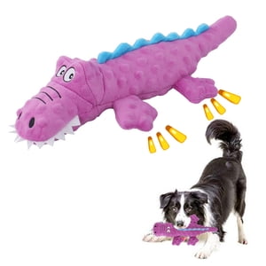 Staron Dog Toys to Keep Them Busy (Purple), Chew Toys for Dogs, Squeaky Dog Toys Dog Toys for Small Dogs