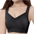 thumbnail image 1 of Timegard Bras for Women Wireless Lace Full Coverage High Support Comfy Everyday Bralette Solid Color, 1 of 5