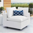 thumbnail image 1 of Modway Commix Sunbrella Outdoor Patio Furniture Glider Chair, White, 1 of 8