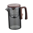 thumbnail image 2 of simhoa Théière en Verre avec Infuseur Bouilloire à Thé Polyvalente pour Randonnée Cuisine Camping Gris 720 ml, 2 of 8